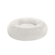 Wasbaar donutvormig hondenbed met zacht pluche | Kymiko