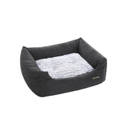 Klein hondenbed met omkeerbaar kussen