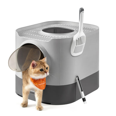 Grote kattenbak met deksel
