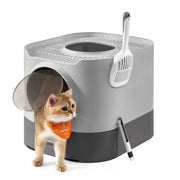 Grote kattenbak met deksel