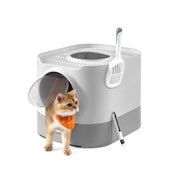Grote kattenbak met deksel