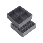 Set van 2 opvouwbare ondergoedorganizers