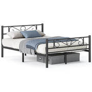 Metalen bedframe met opbergruimte onder het bed | Kymiko