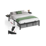 Metalen bedframe met opbergplanken | Kymiko