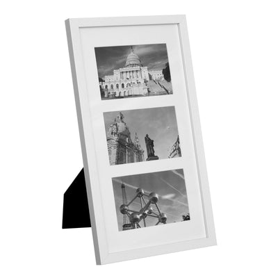 Fotolijst voor 3 foto's wit | Kymiko