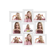 Fotolijstcollage voor 9 foto's wit | Kymiko