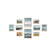 Fotolijstset met glaspaneel, set van 10