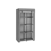 Stoffen kast metalen buizen grijs | Kymiko