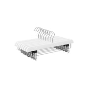 Schima houten hanger met verstelbare clips