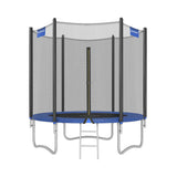 ronde tuintrampoline met veiligheidsnet | Kymiko