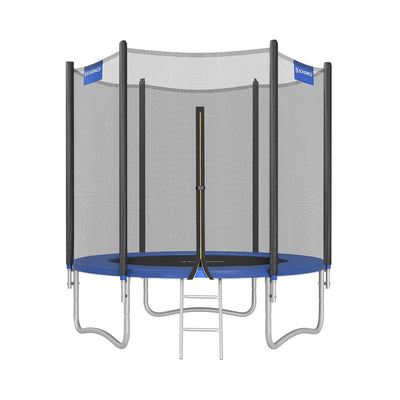 ronde tuintrampoline met veiligheidsnet