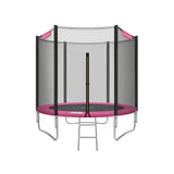 ronde tuintrampoline met veiligheidsafdekking | Kymiko