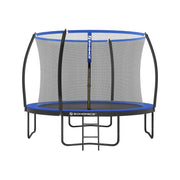 ronde tuintrampoline met veiligheidsnet