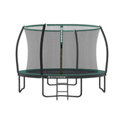 ronde tuintrampoline met veiligheidsnet