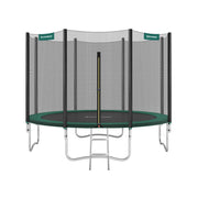 ronde tuintrampoline met veiligheidsnet