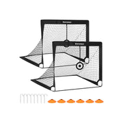 Set van 2 voetbaldoelen voor kinderen