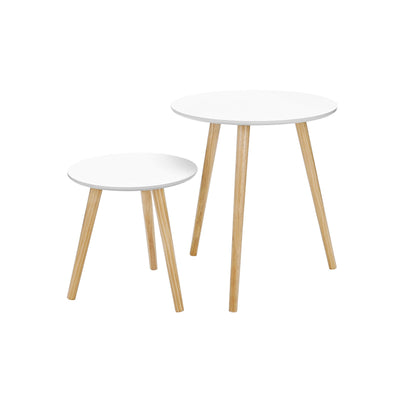 Set van 2 Scandinavische salontafels
