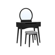 Kaptafel met spiegel en verlichting