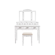 Kaptafel met 7 laden