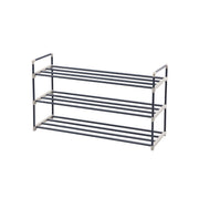 Metalen schoenenrek met 3 niveaus