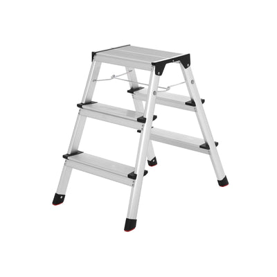 Aluminium ladder met 3 treden