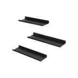 Metalen wandplanken set van 3 | Kymiko